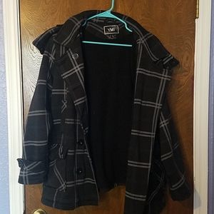 Black And Gray Winter Jacket